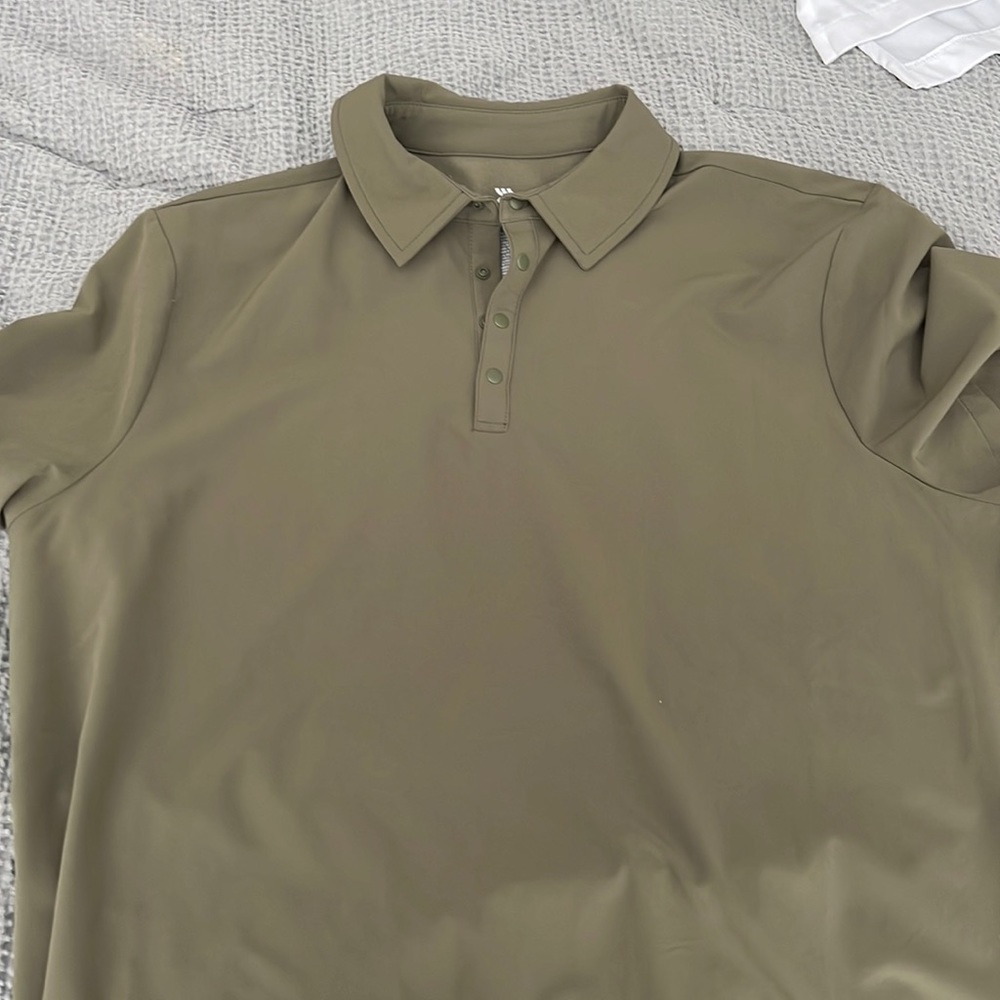 Dark green polo